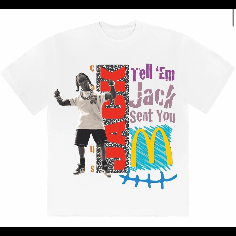 Travis Scott McDonald’s Shirt